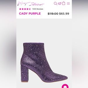 Betsy Johnson worn it once. Size 7